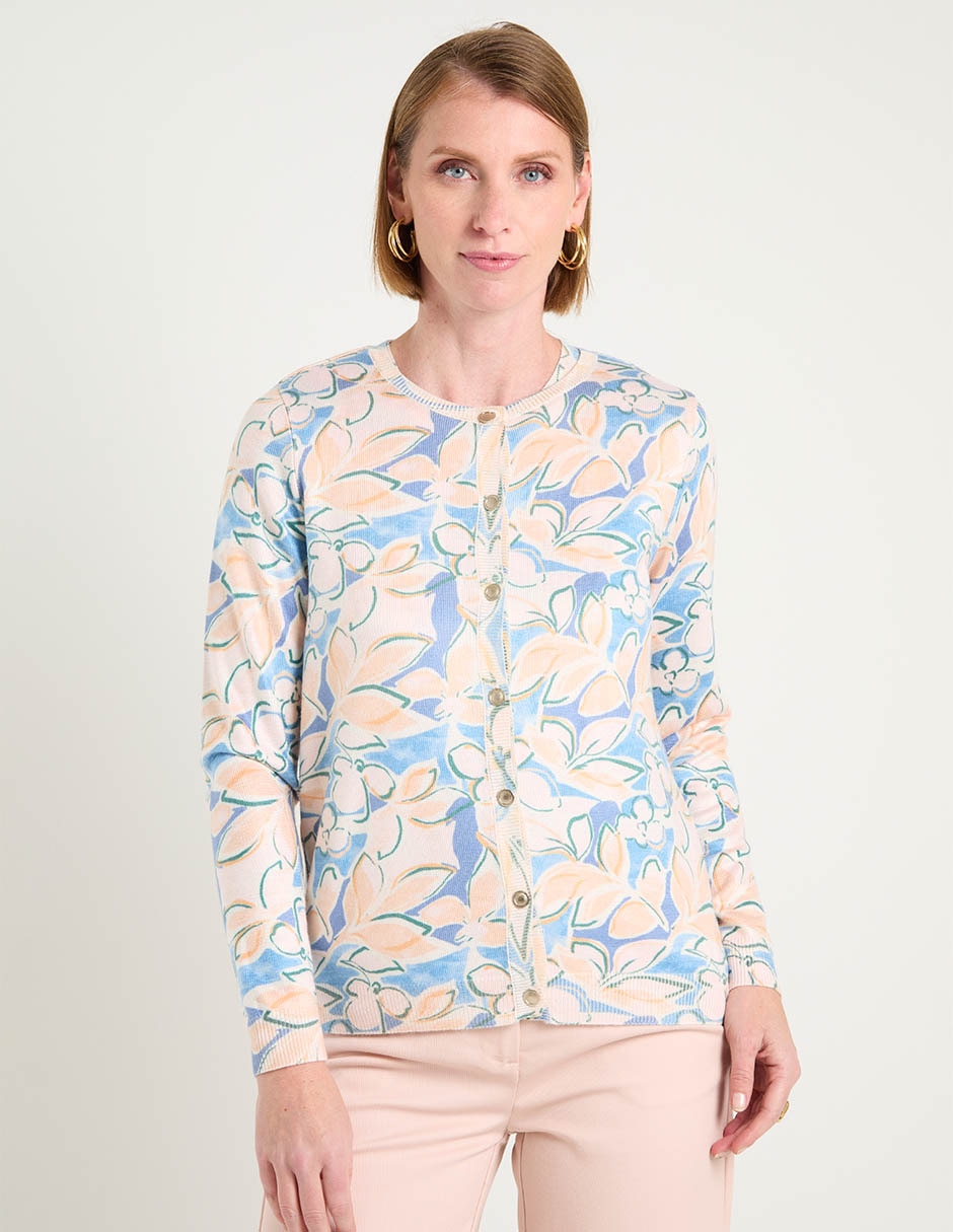 Suéter cuello redondo para mujer 1