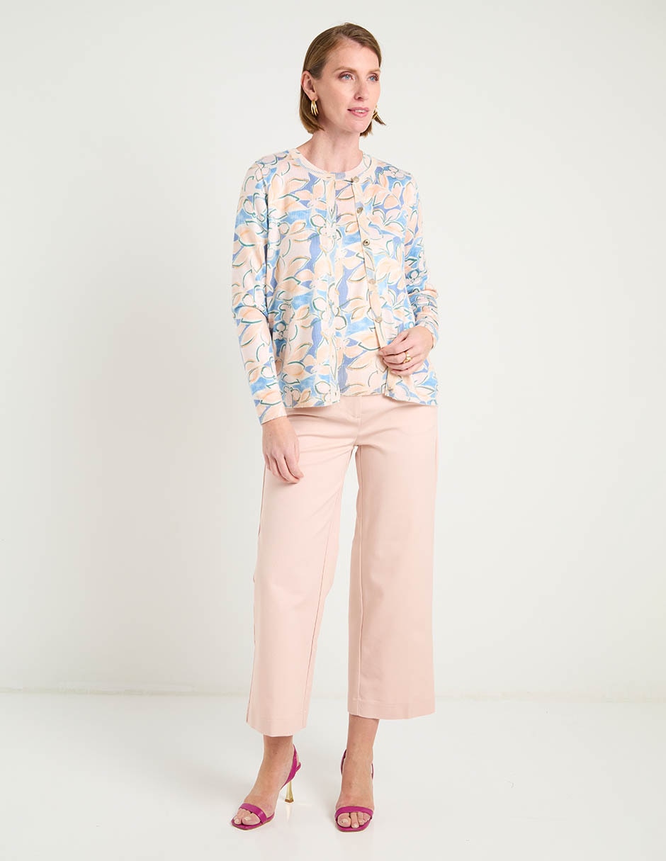 Suéter cuello redondo para mujer 8