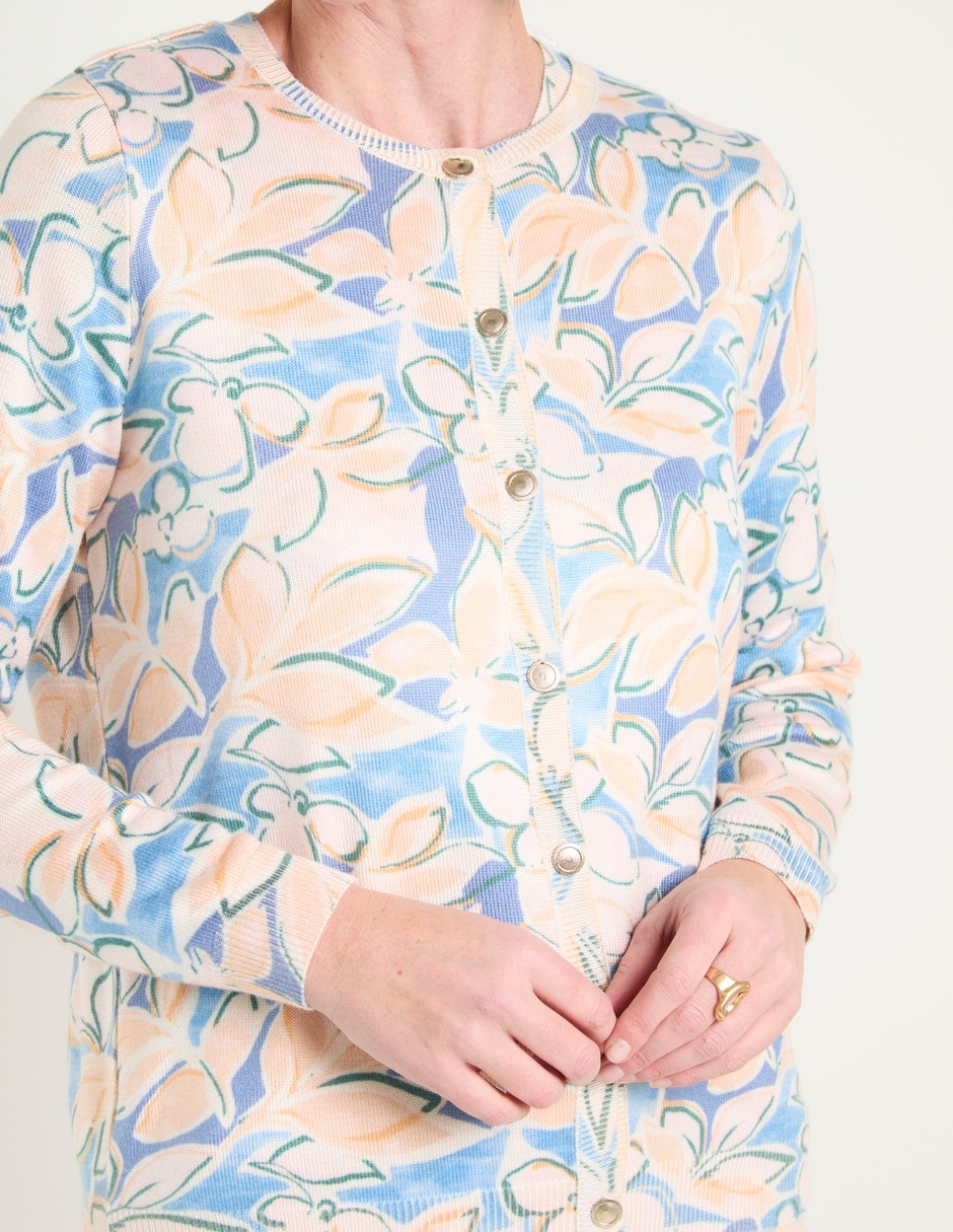 Suéter cuello redondo para mujer 9