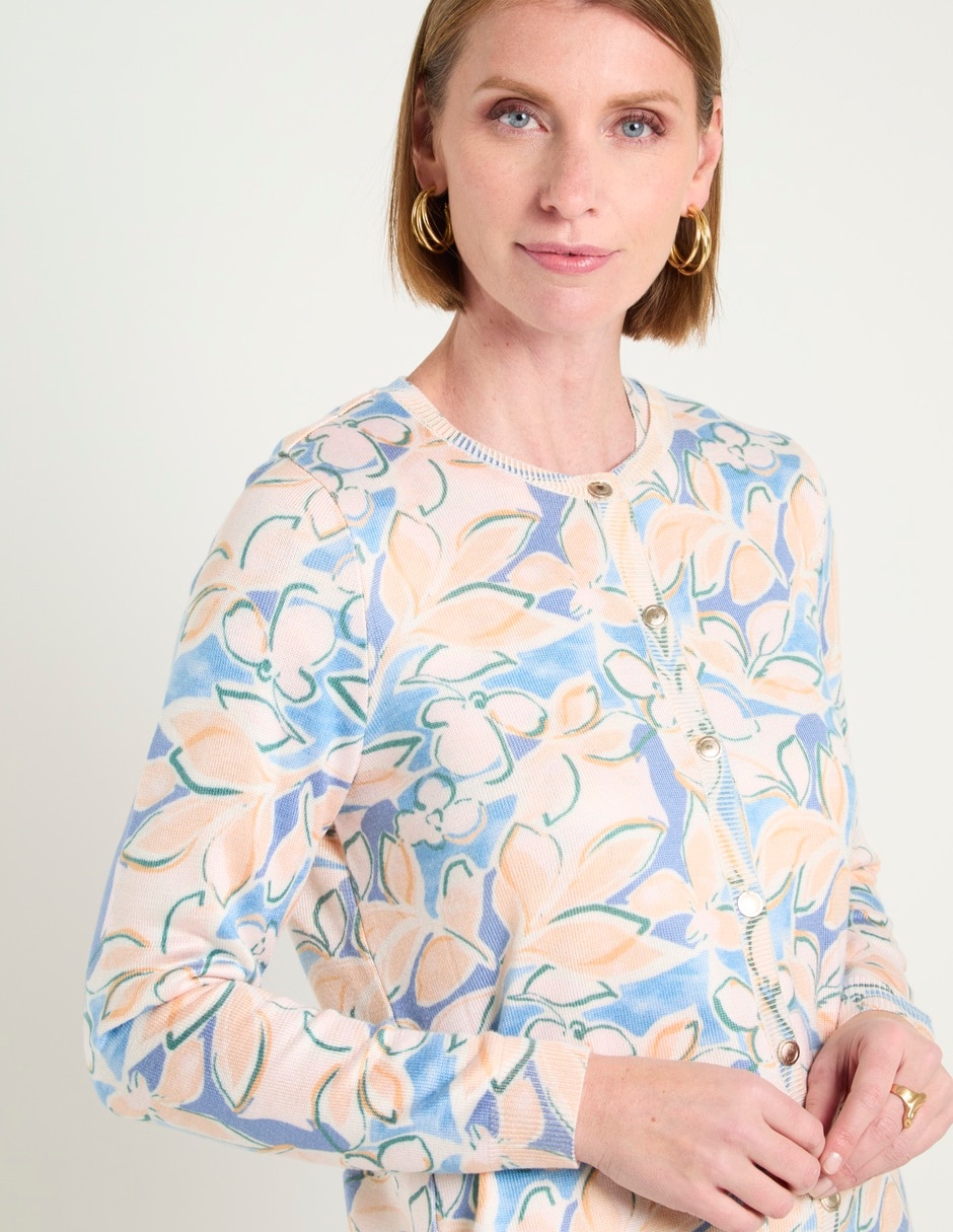 Suéter cuello redondo para mujer 10