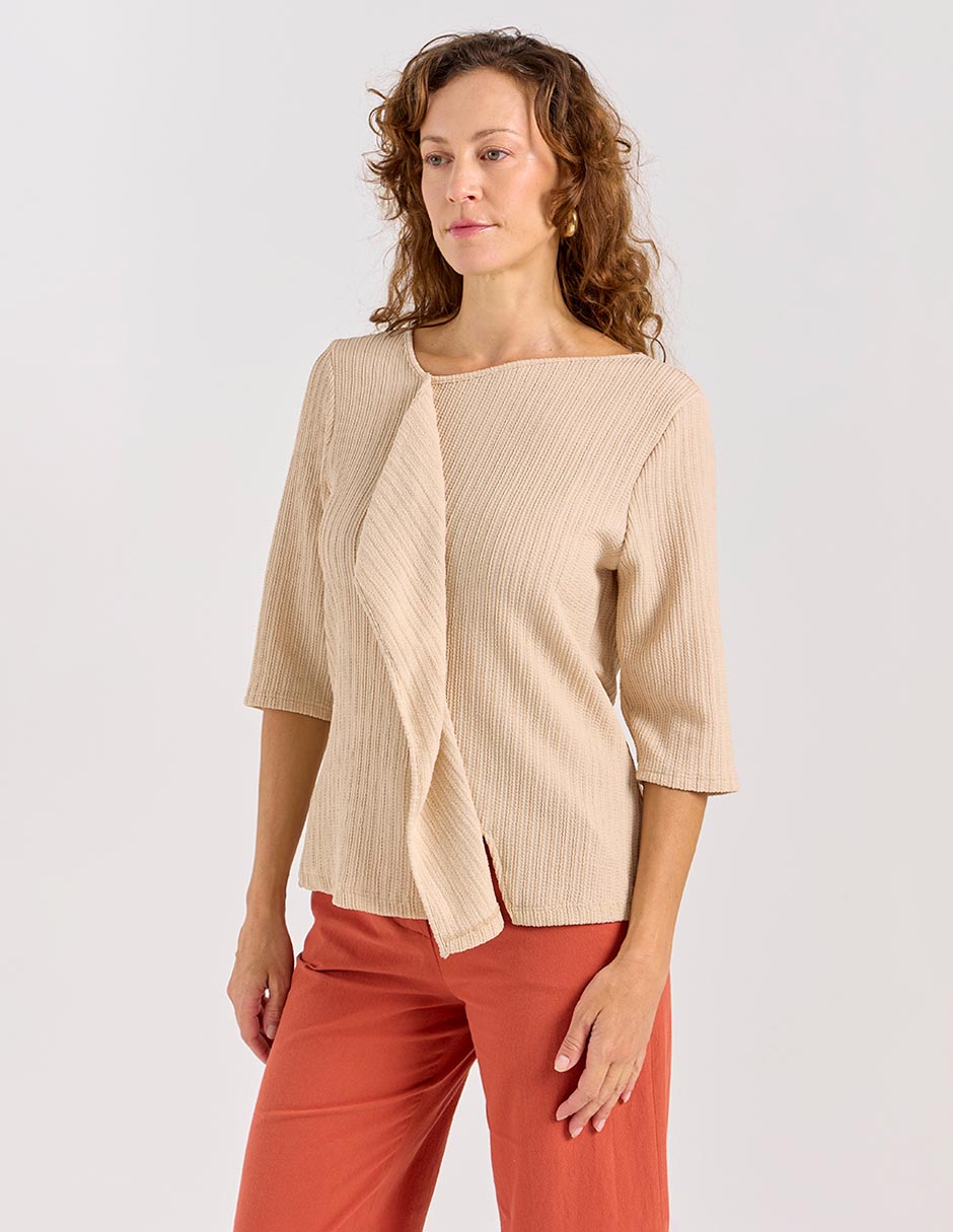 Blusa manga 3/4 para mujer 1