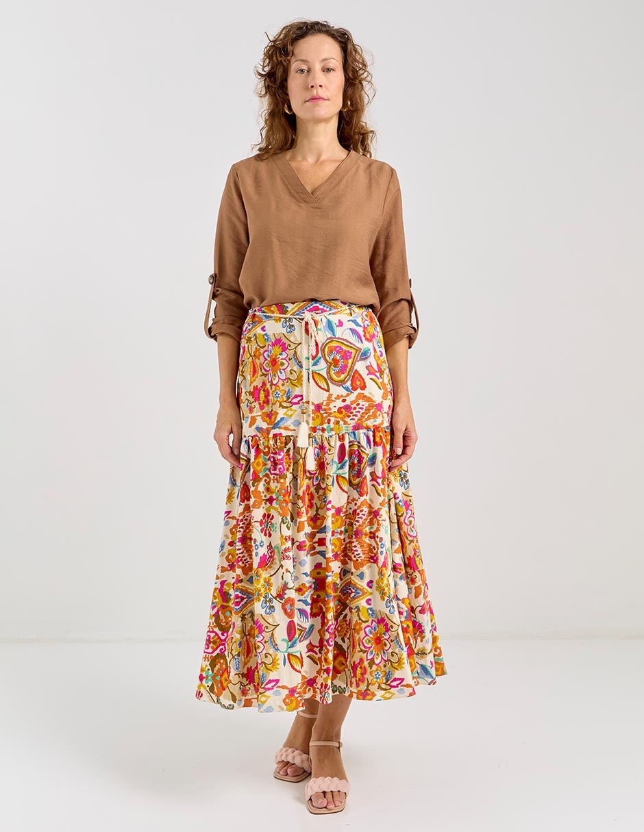 Blusa manga larga para mujer 7
