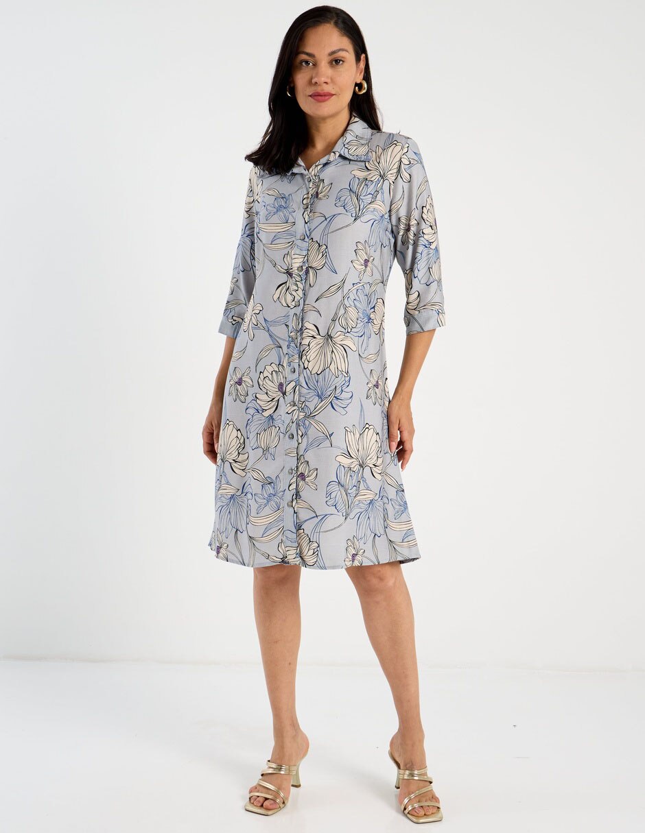 Vestido corto casual para mujer