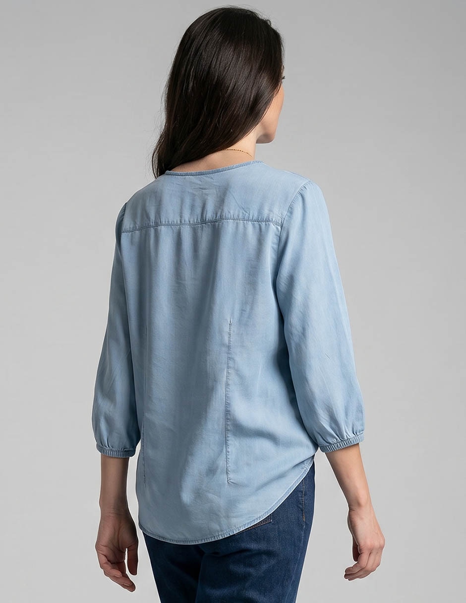 Blusa manga larga para mujer 2