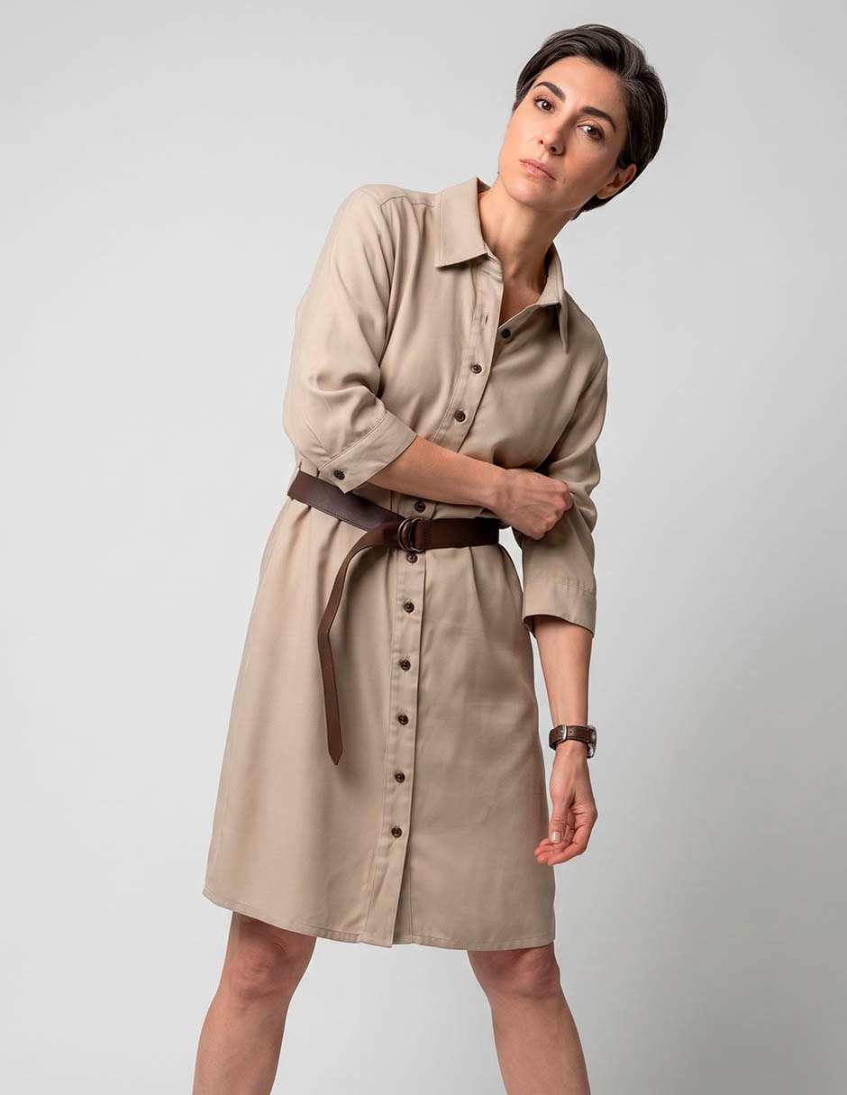 Vestido corta casual para mujer Vestido corta casual para mujer