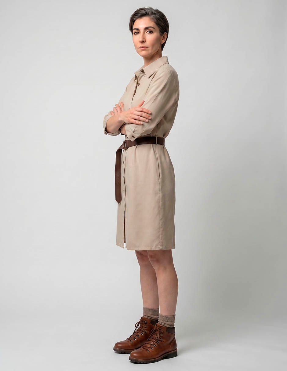 Vestido corta casual para mujer 3