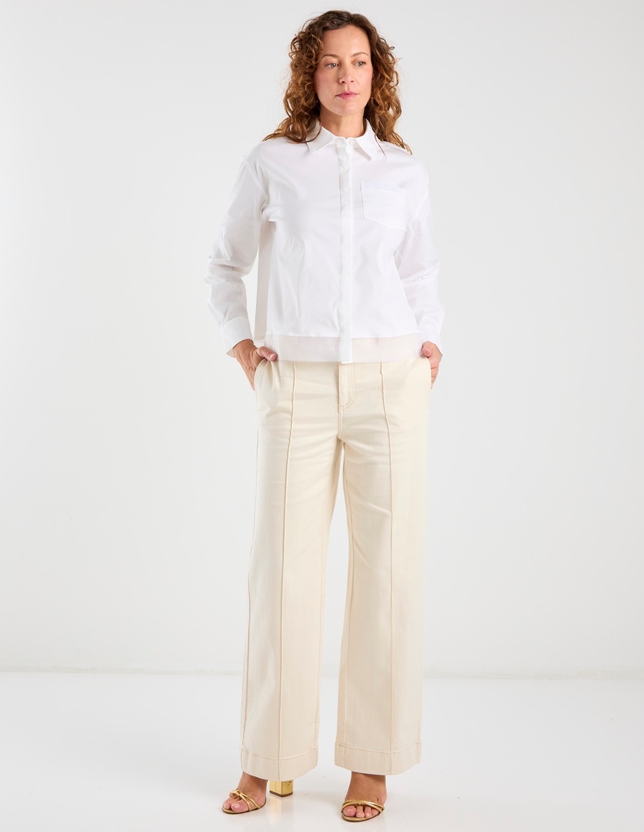 Jeans wide leg para mujer 4