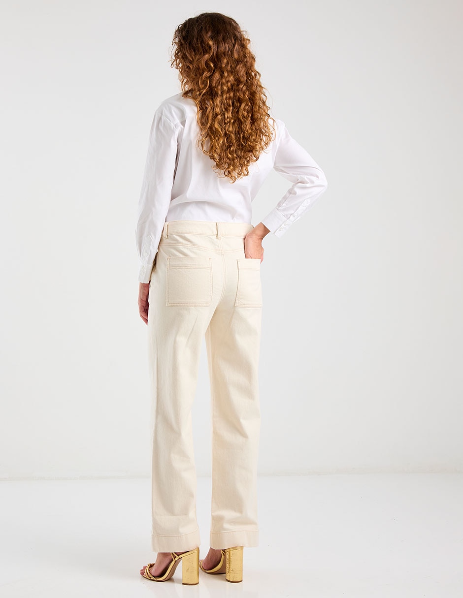 Jeans wide leg para mujer 6