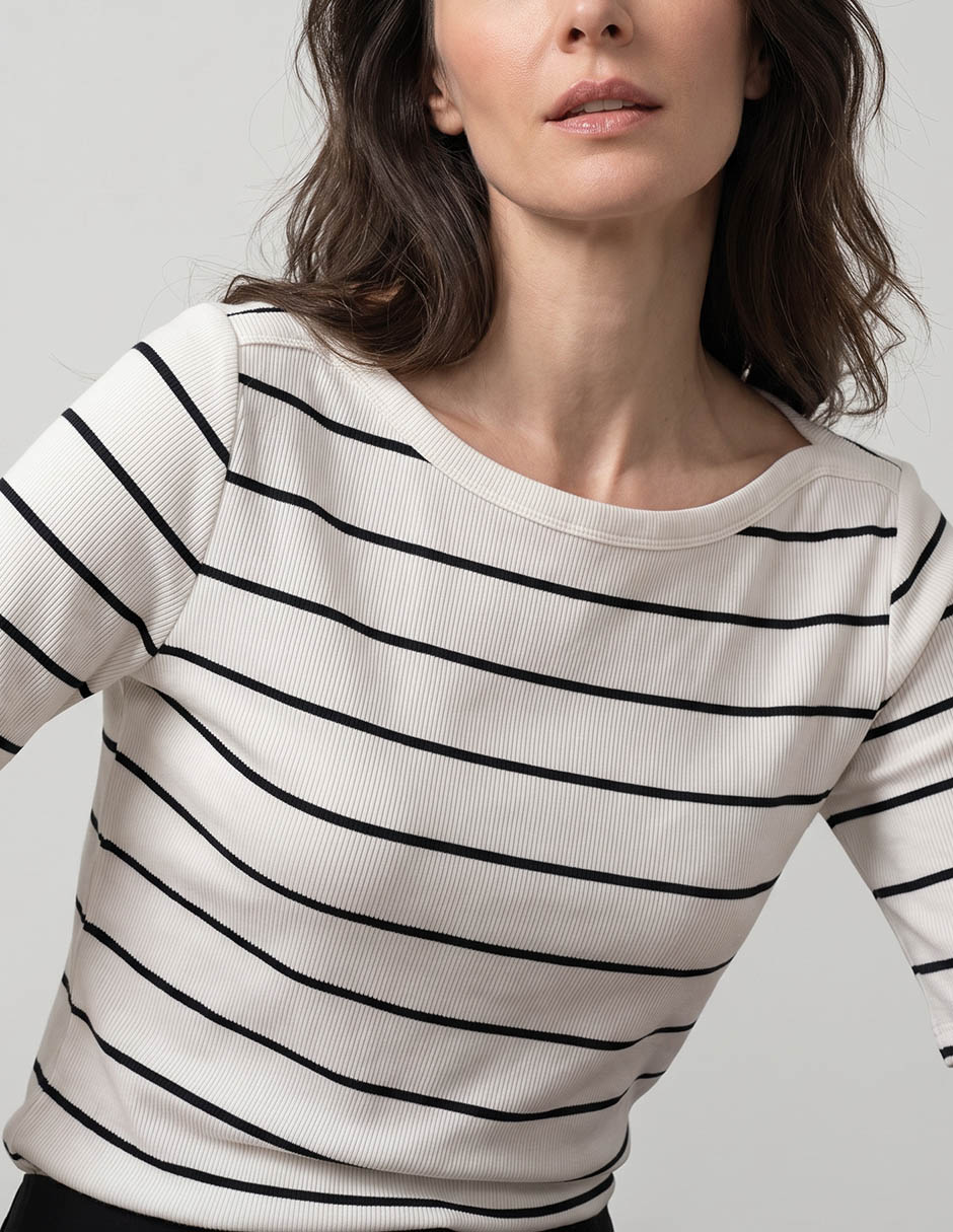 Blusa manga corta para mujer 3