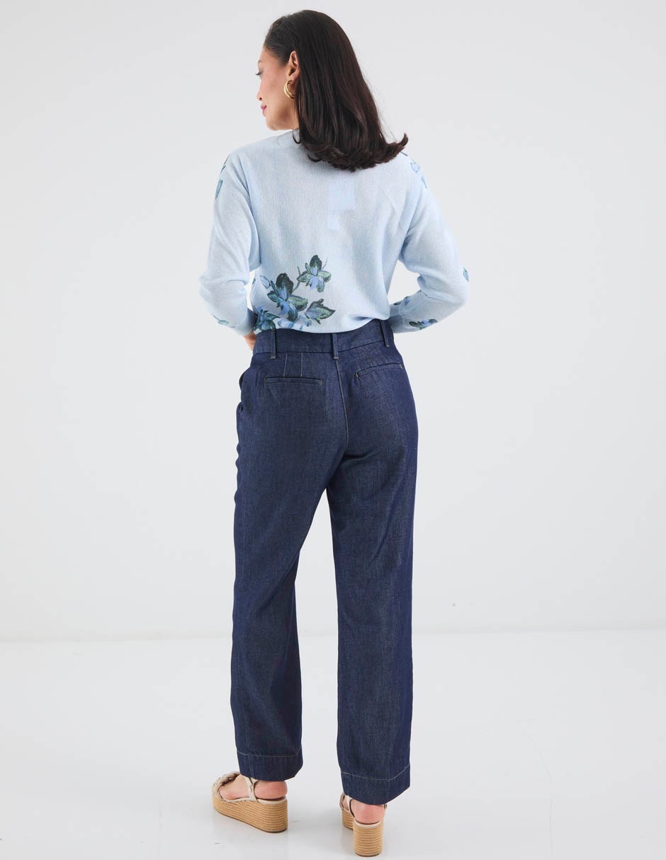 Pantalón chino straight para mujer 2