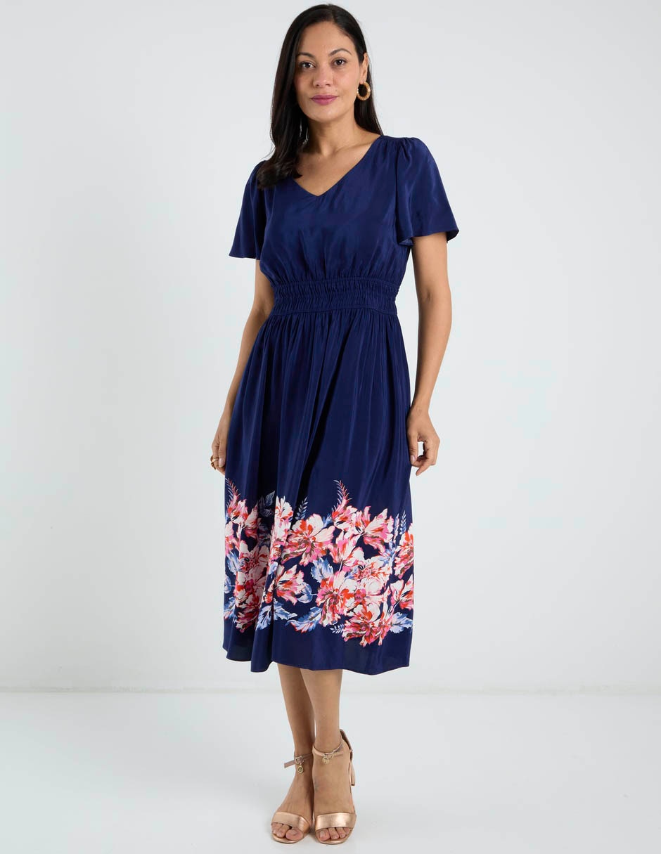 Vestido midi casual para mujer