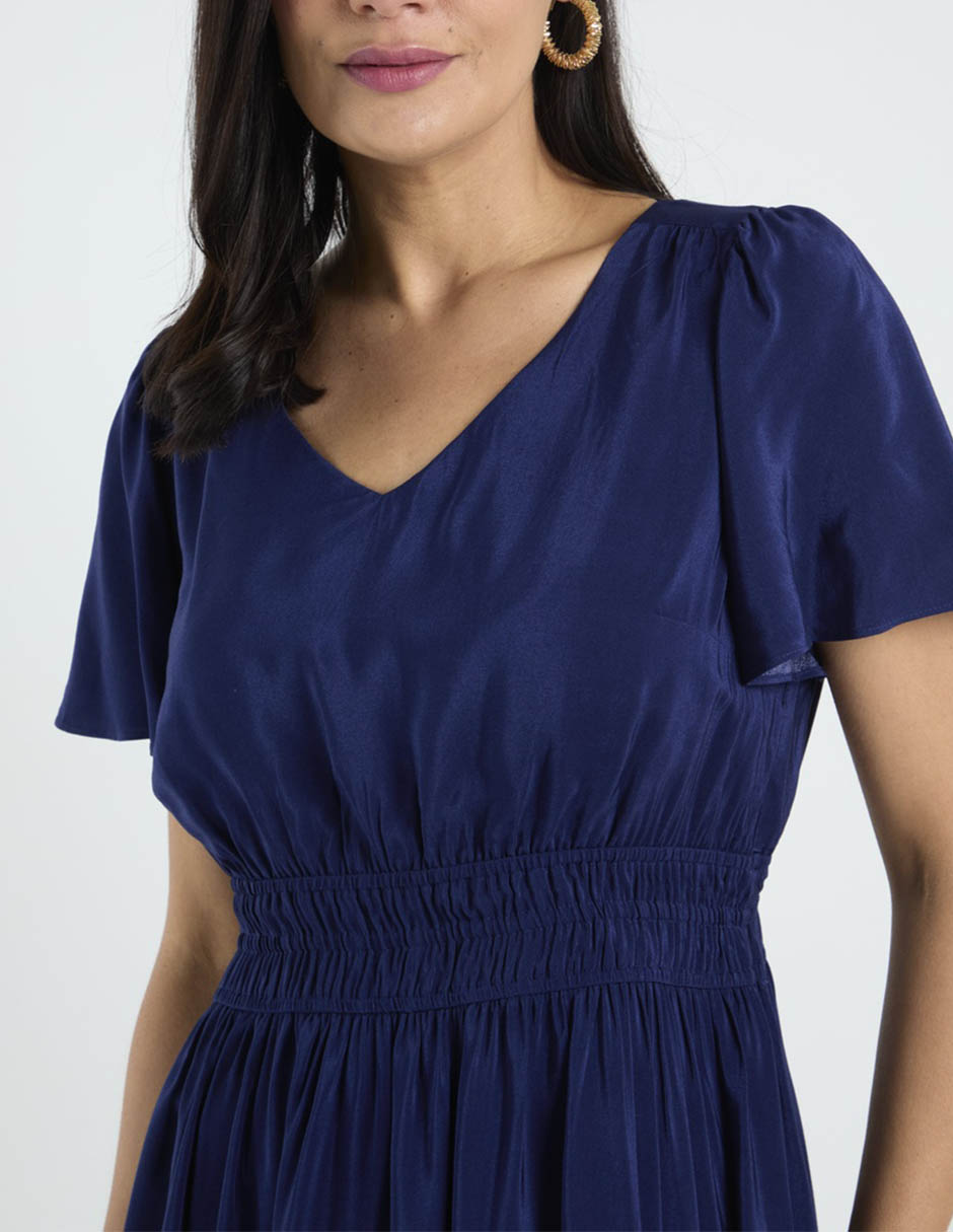 Vestido midi casual para mujer
