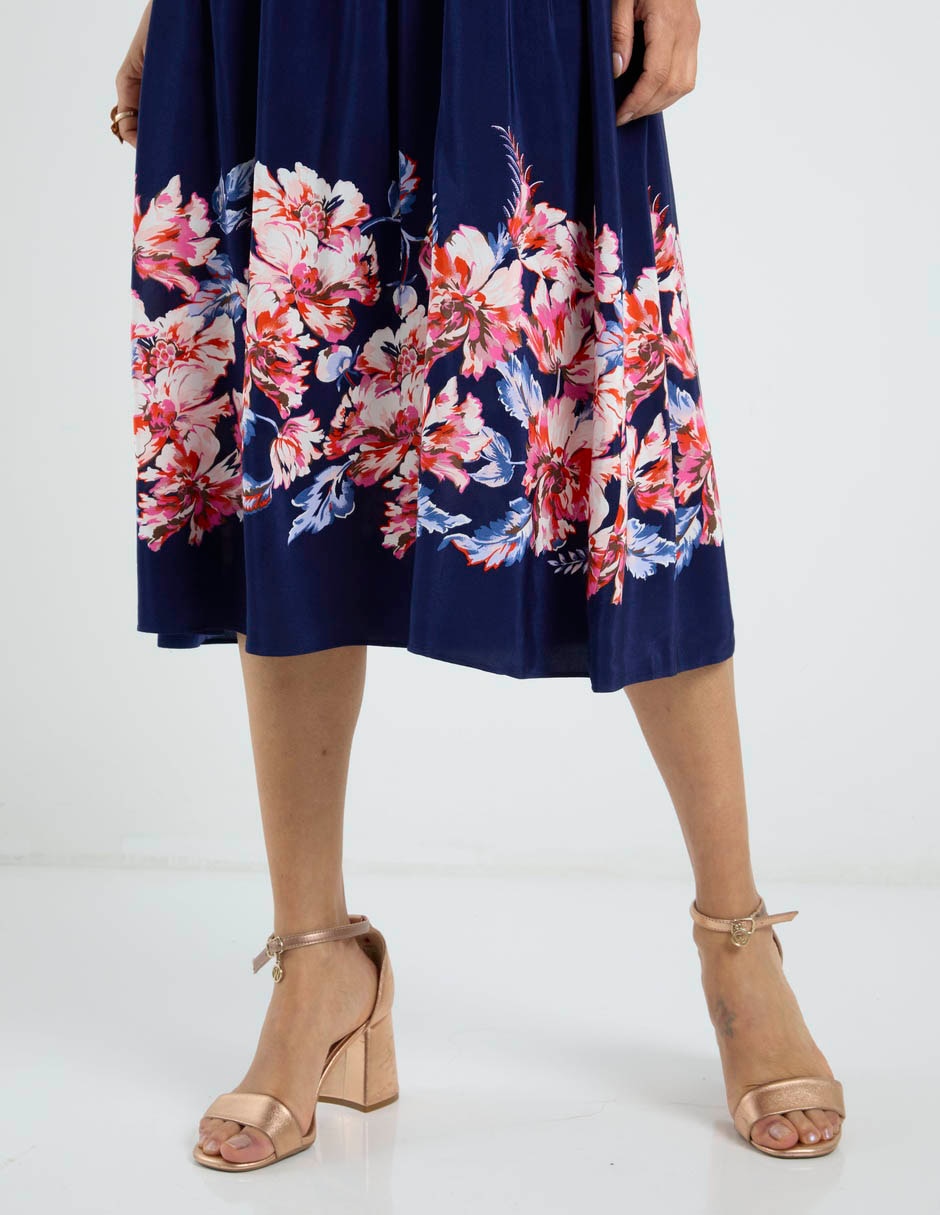 Vestido midi casual para mujer