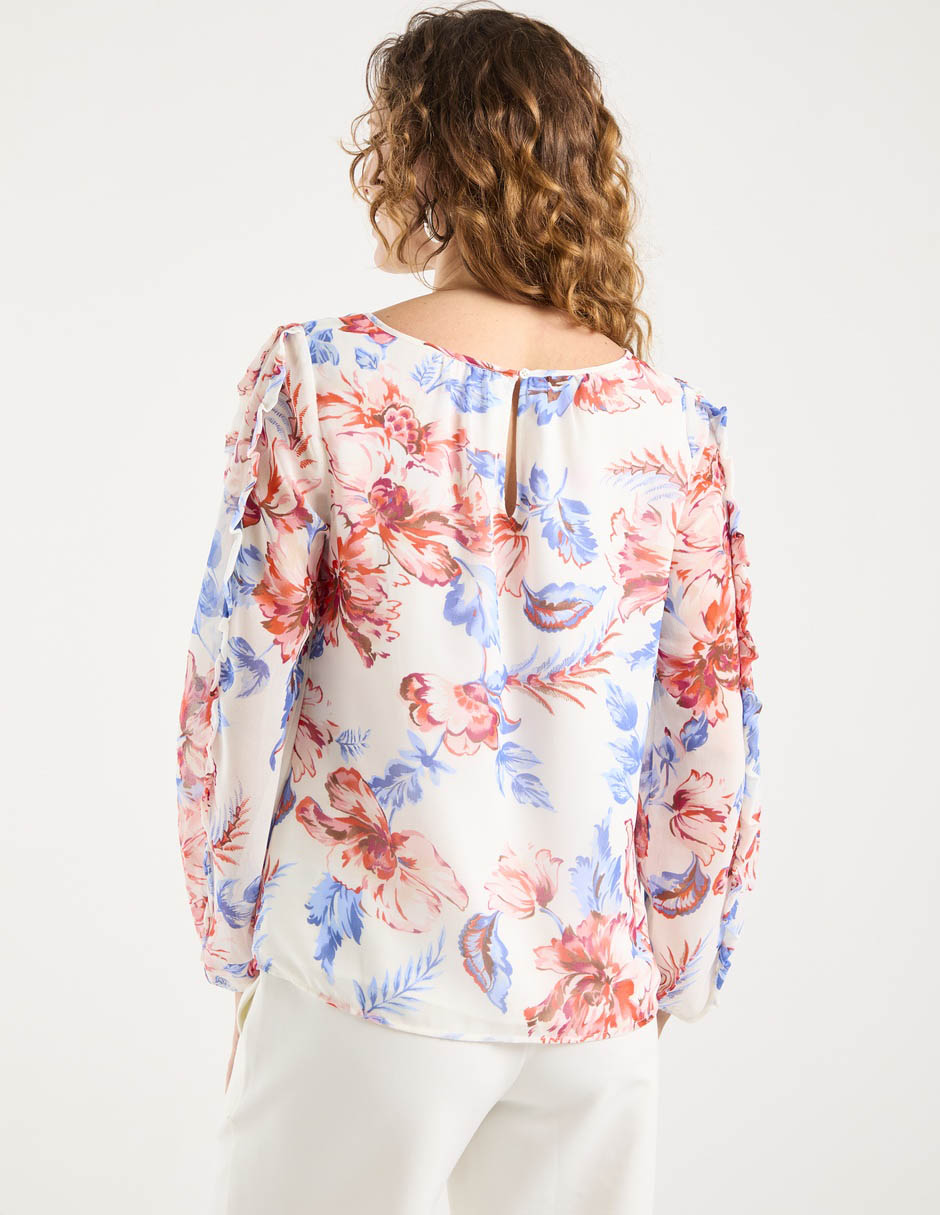 Blusa manga larga para mujer 11