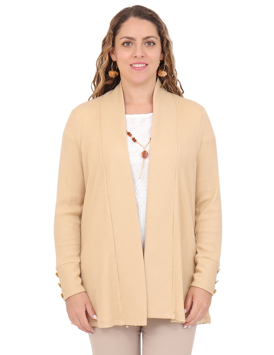 Suéter cuello v para mujer
