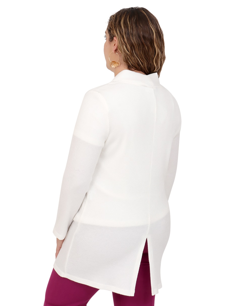 Suéter cuello v para mujer 5