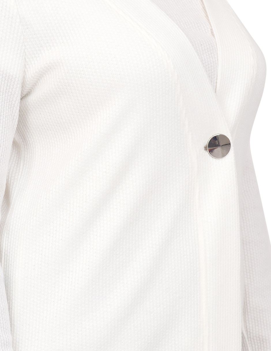 Suéter cuello v para mujer 3