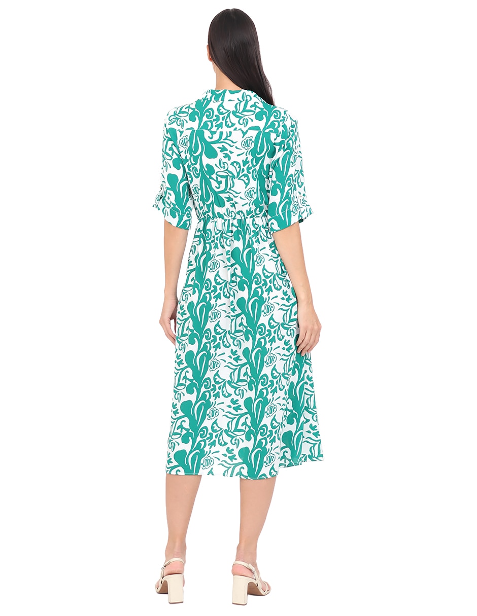 Vestido midi casual para mujer 5
