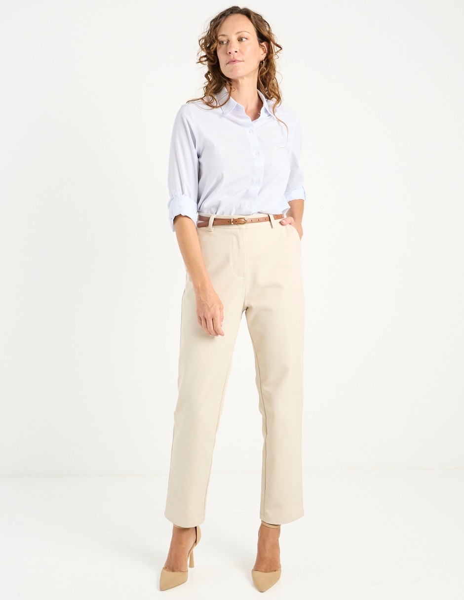 Blusa camisera Lpc manga larga para mujer