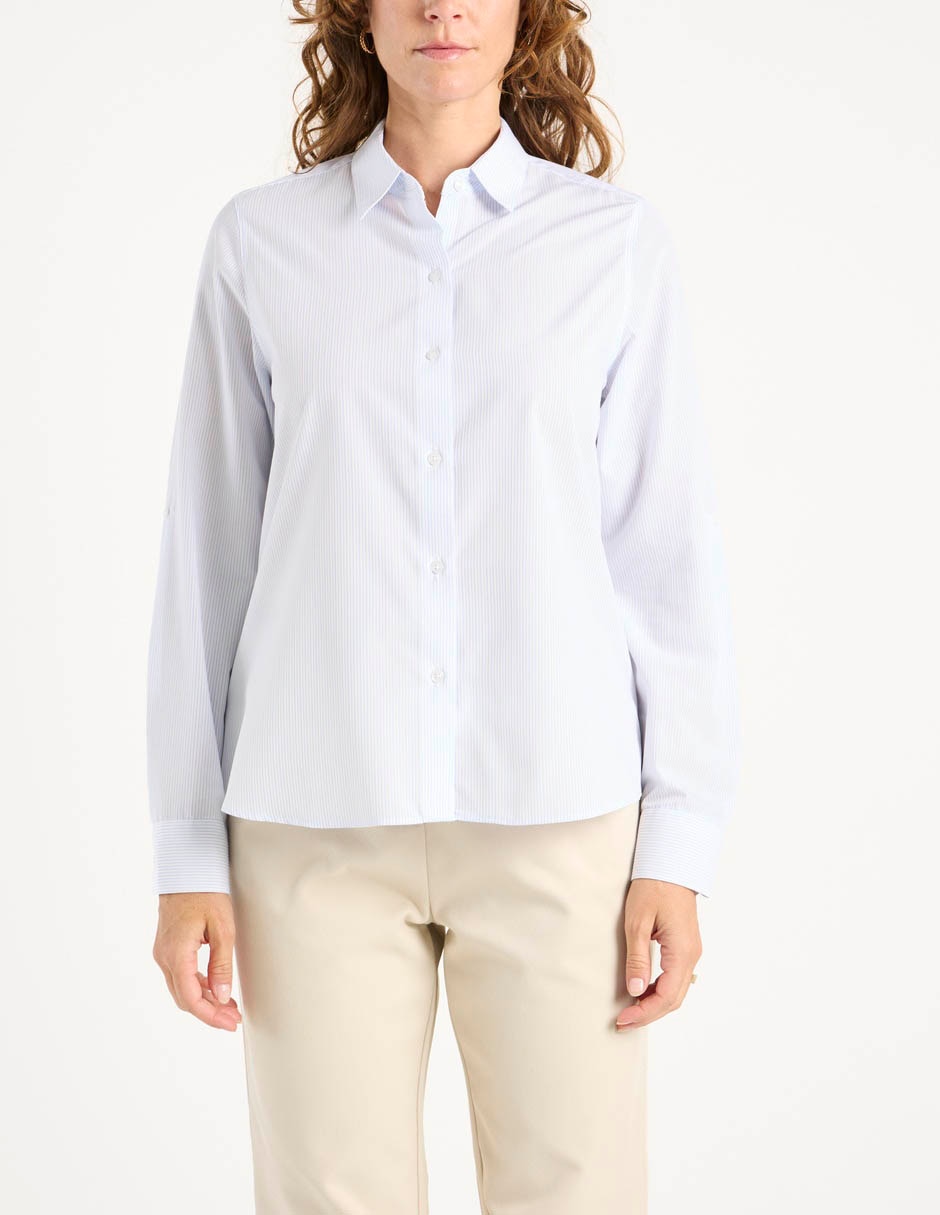 Blusa camisera Lpc manga larga para mujer