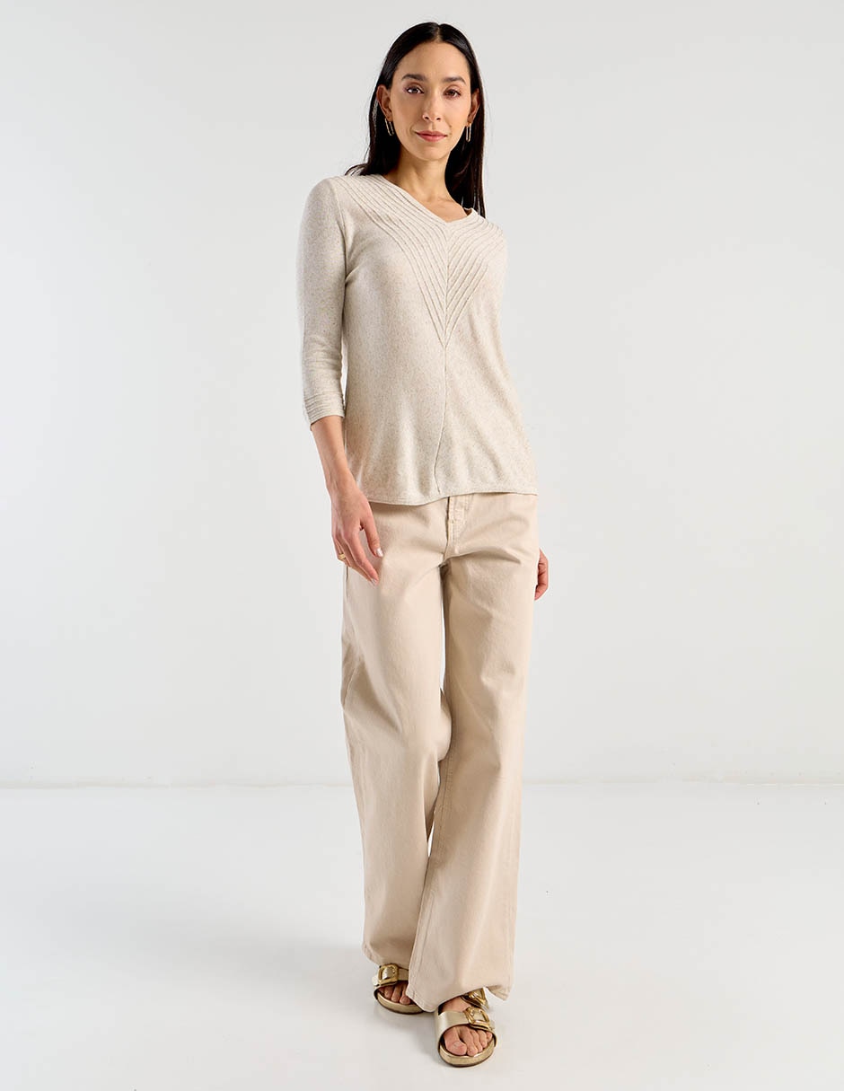 Blusa manga 3/4 para mujer 8