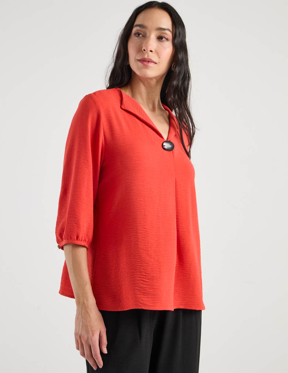 Blusa vitos manga 3/4 para mujer