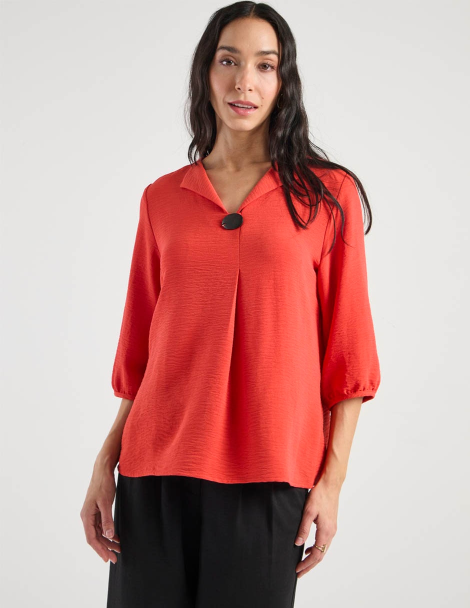 Blusa vitos manga 3/4 para mujer