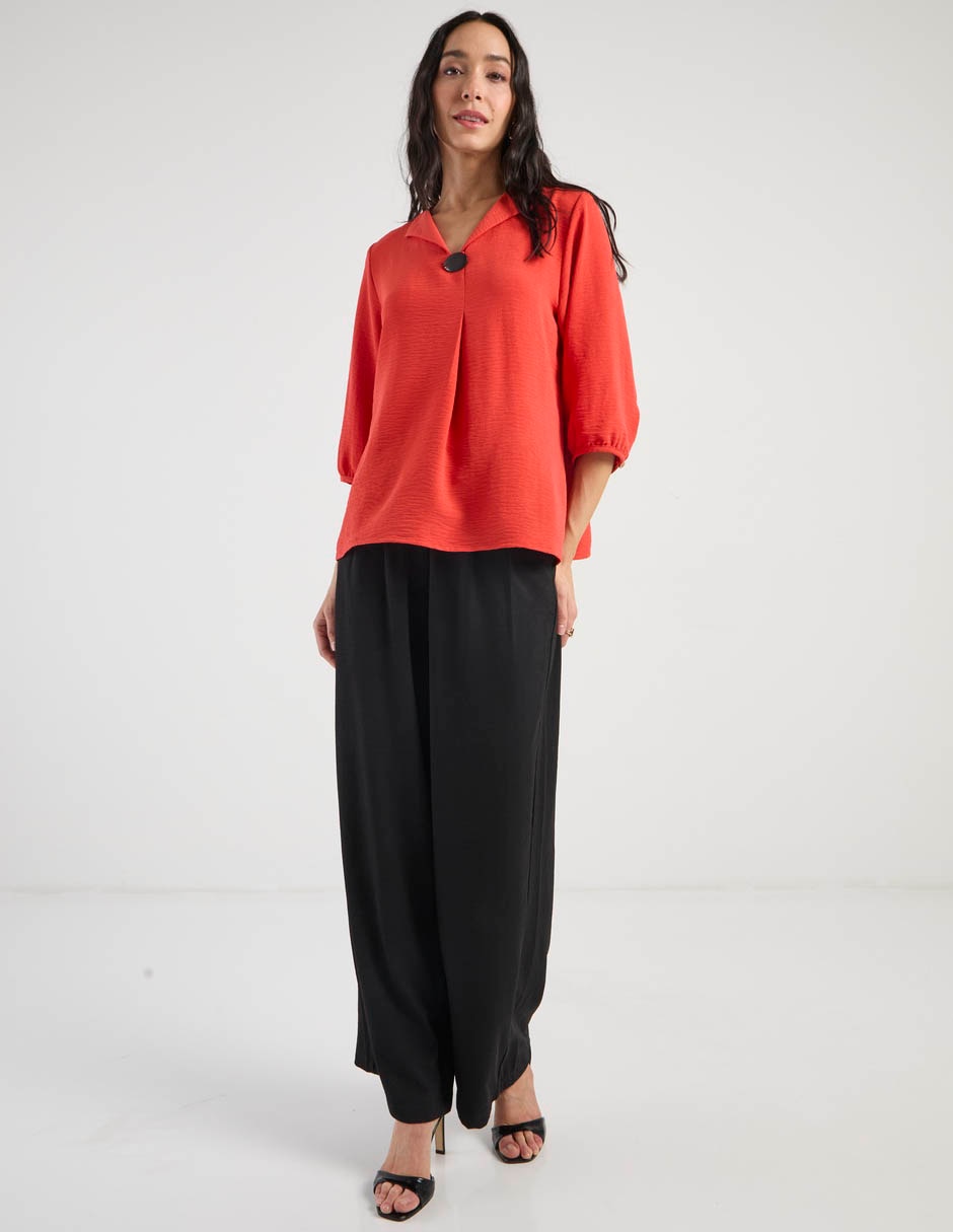 Blusa vitos manga 3/4 para mujer