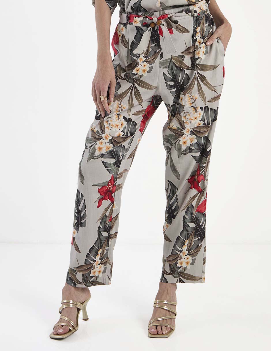 Pantalón relaxed straight para mujer 1