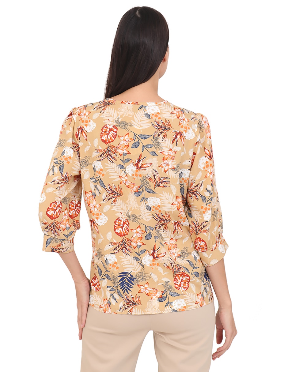 Blusa manga 3/4 para mujer 2