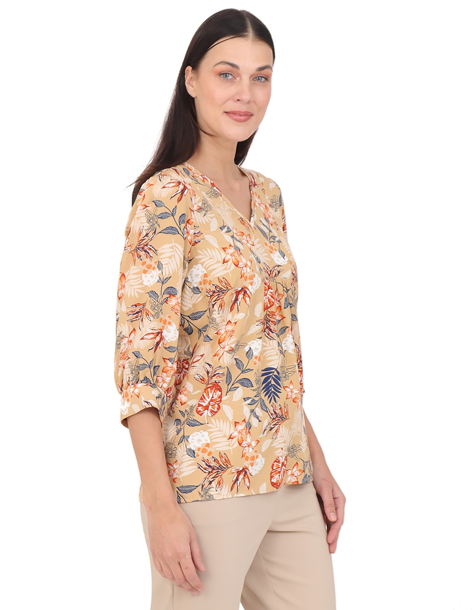 Blusa manga 3/4 para mujer 3