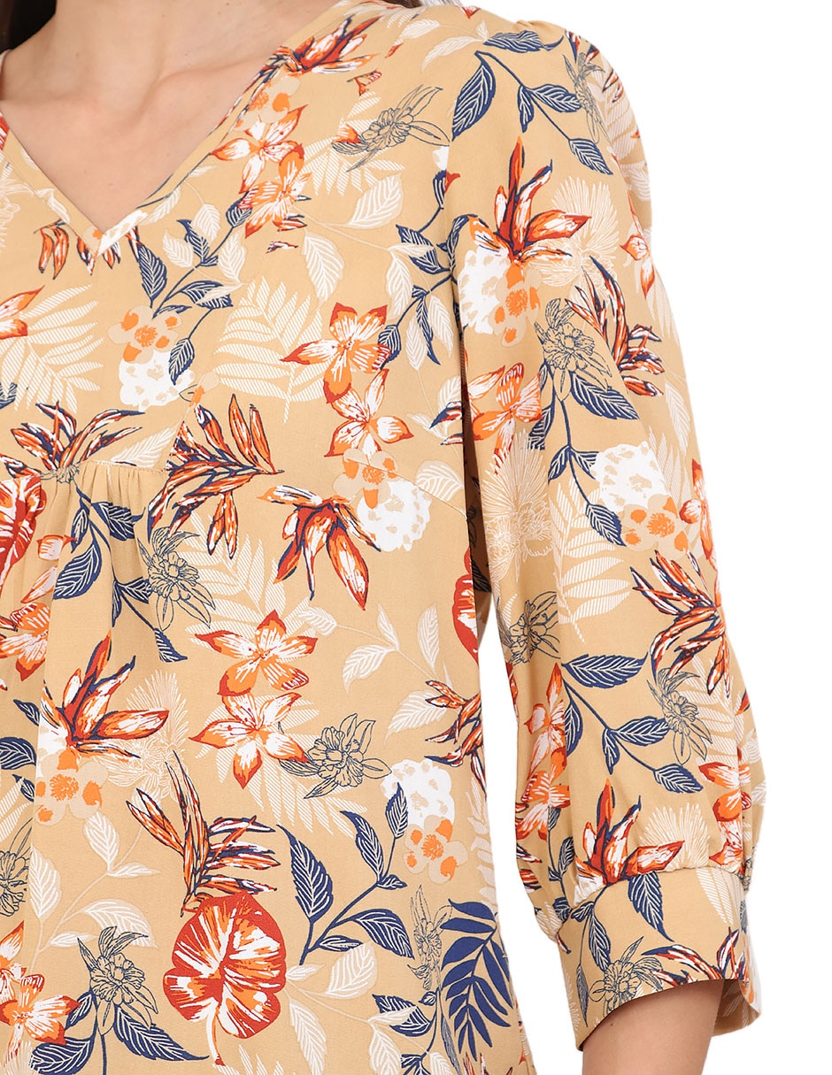 Blusa manga 3/4 para mujer 4
