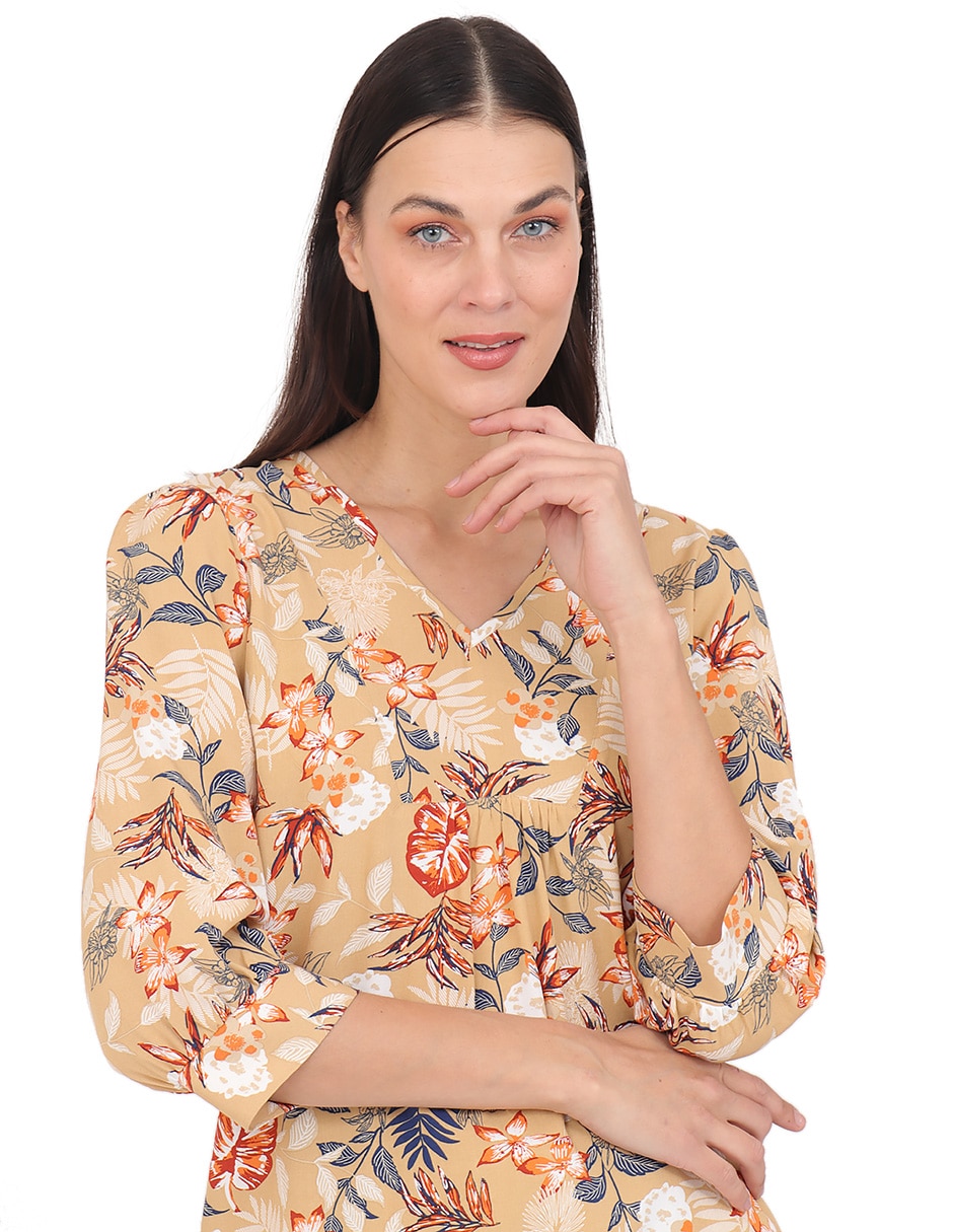 Blusa manga 3/4 para mujer 5
