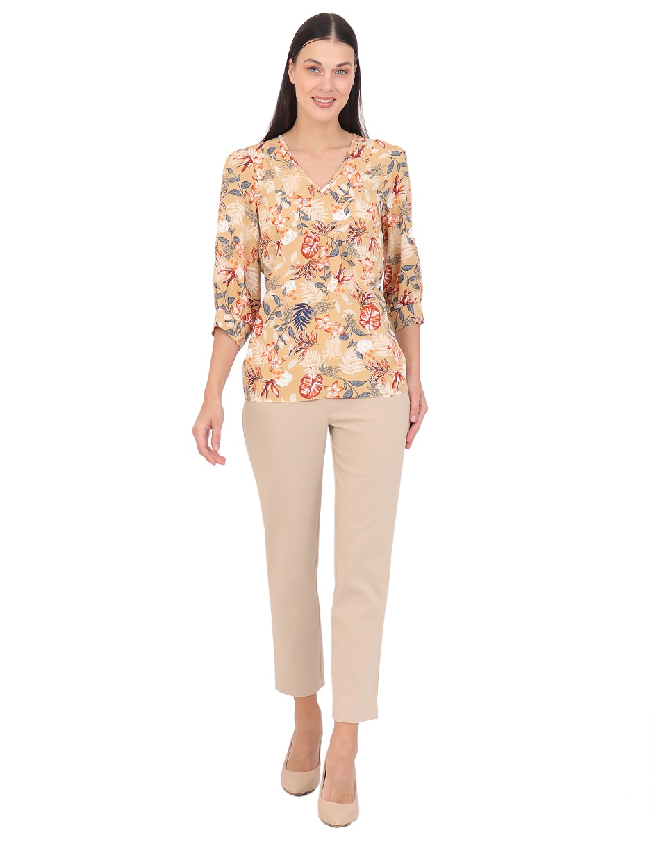 Blusa manga 3/4 para mujer 6