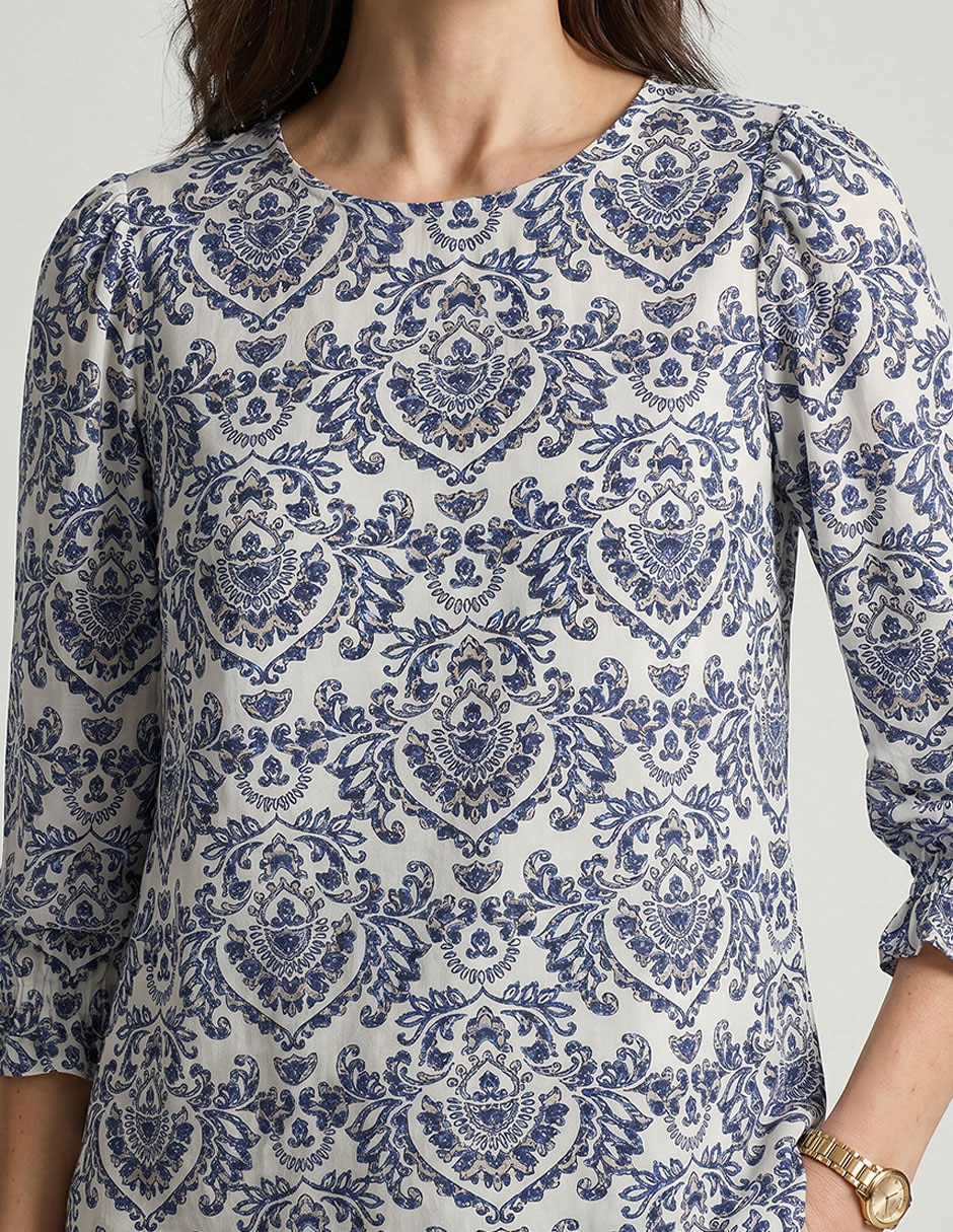 Blusa manga 3/4 para mujer 3