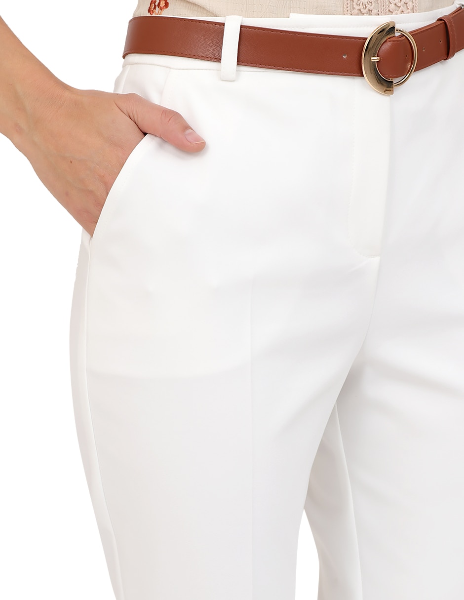 Pantalón duplan slim para mujer