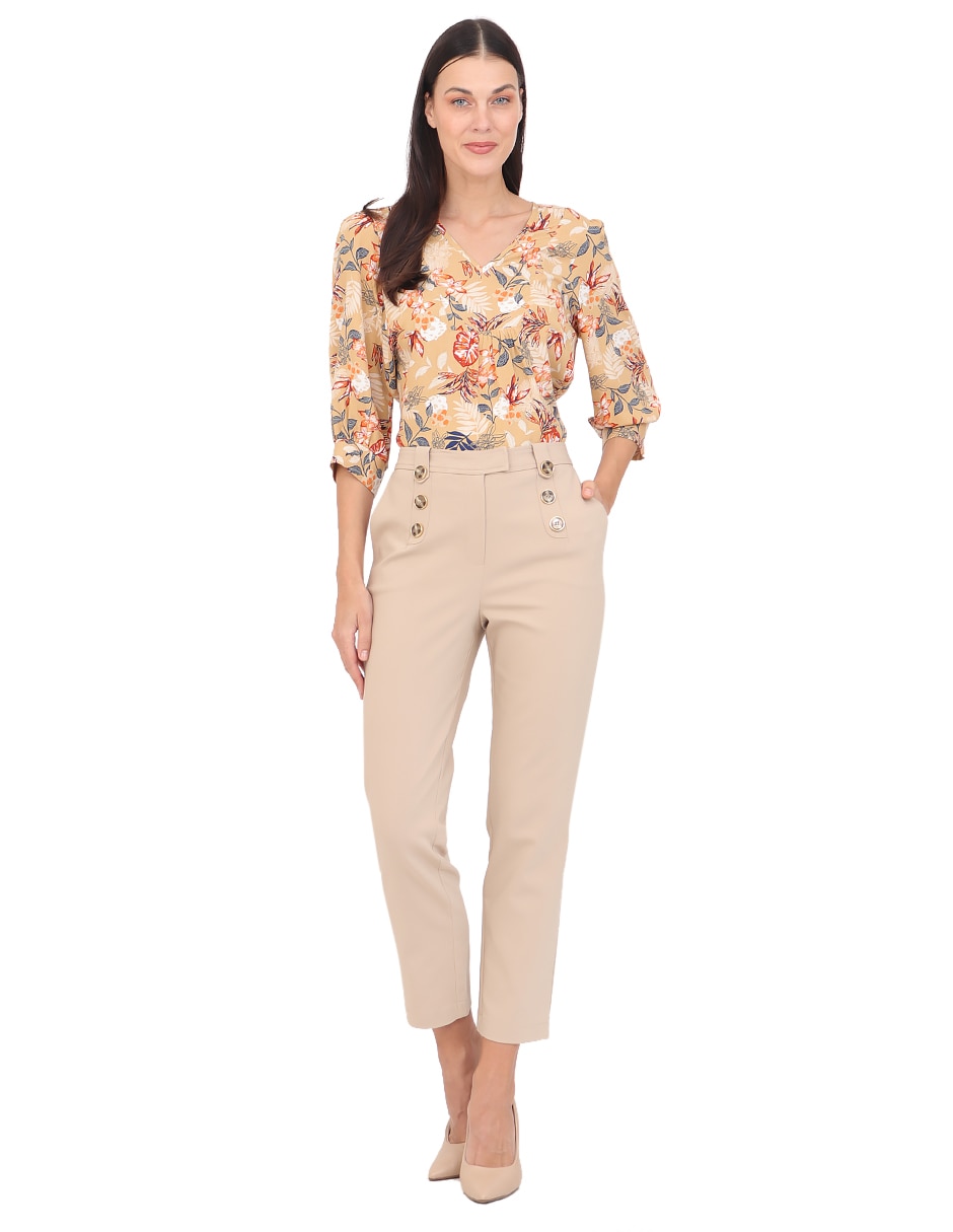 Pantalón slim para mujer 5