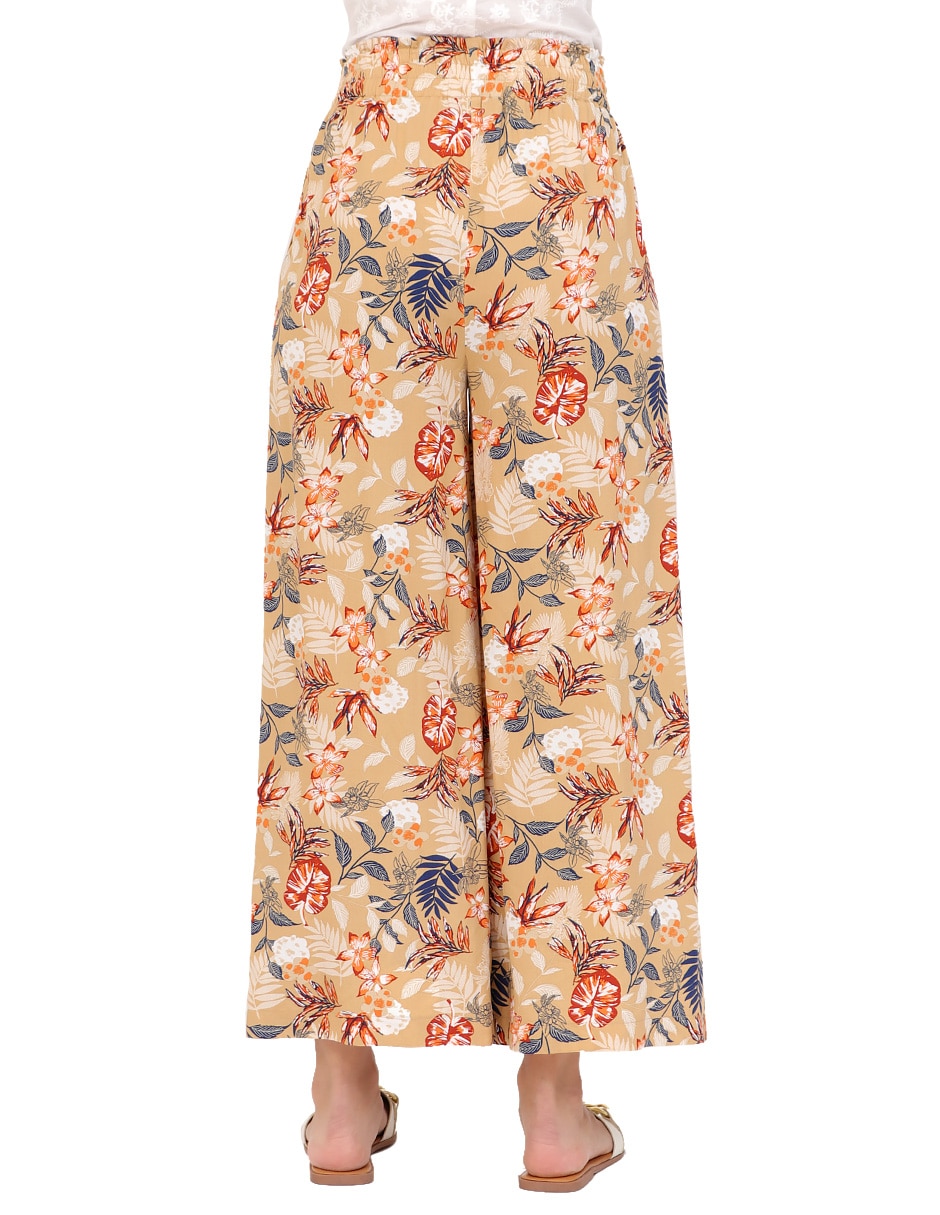 Pantalón duplan wide leg para mujer