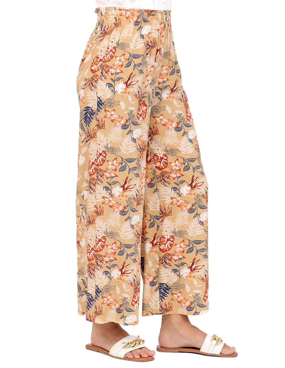 Pantalón duplan wide leg para mujer
