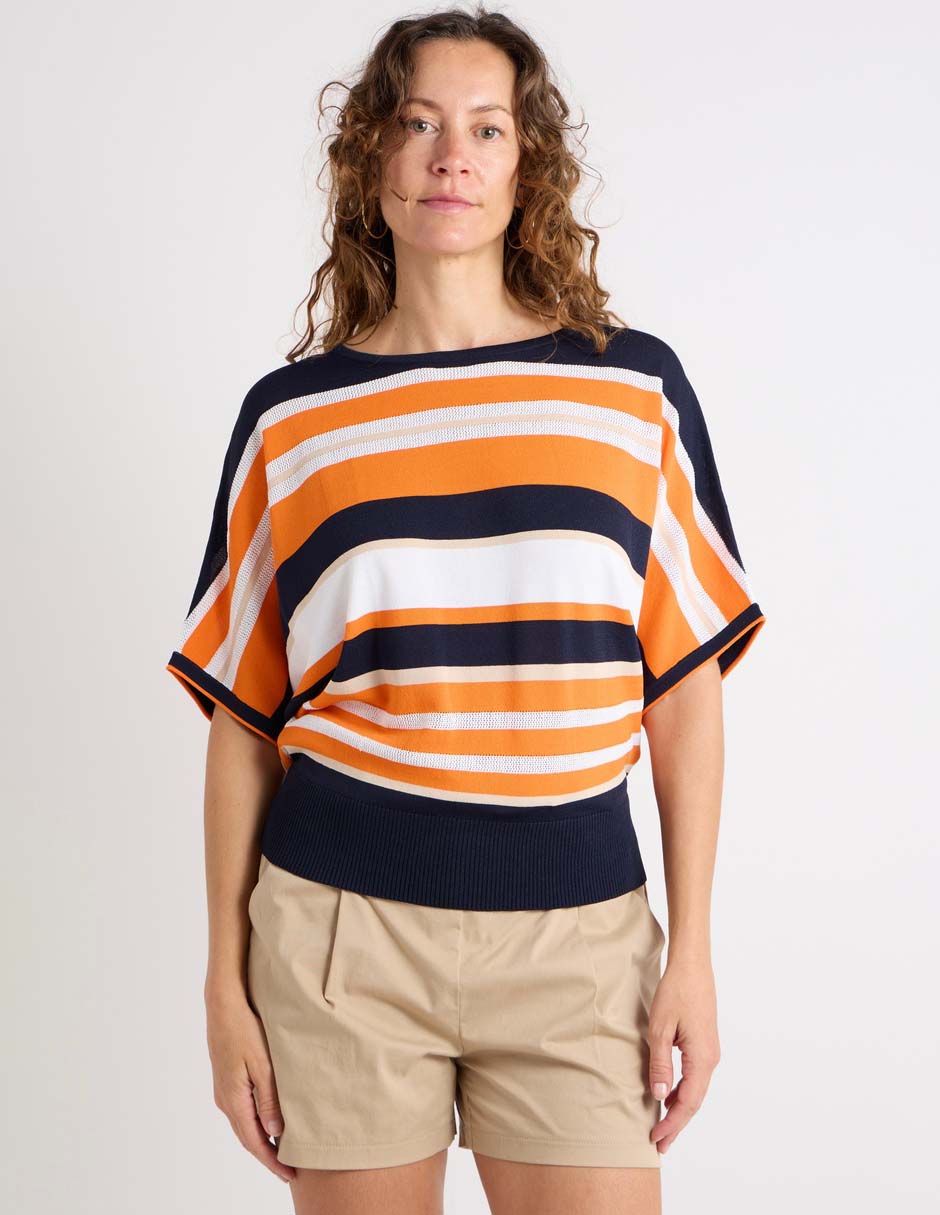 Suéter cuello redondo para mujer 5