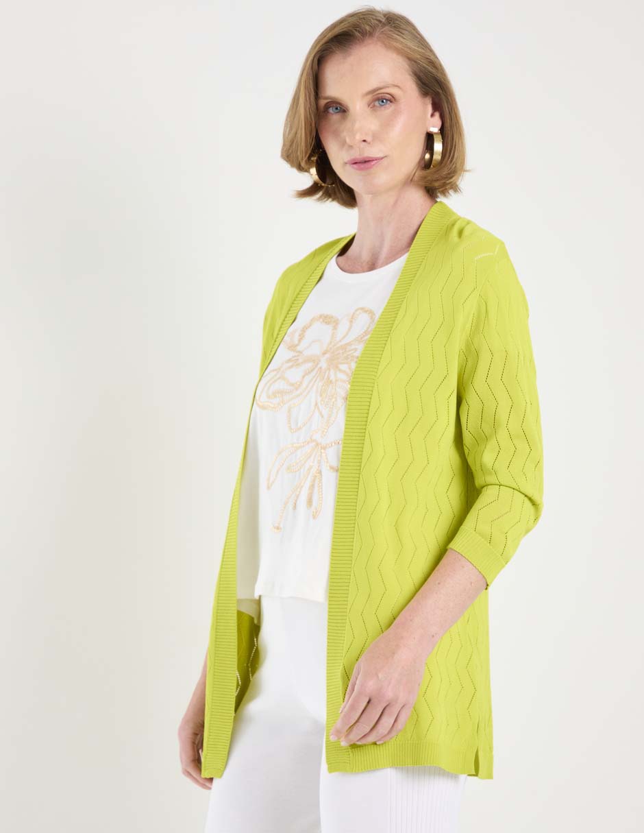 Suéter cárdigan Damaia Atelier