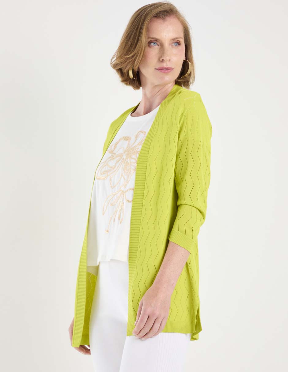 Suéter cárdigan Damaia Atelier
