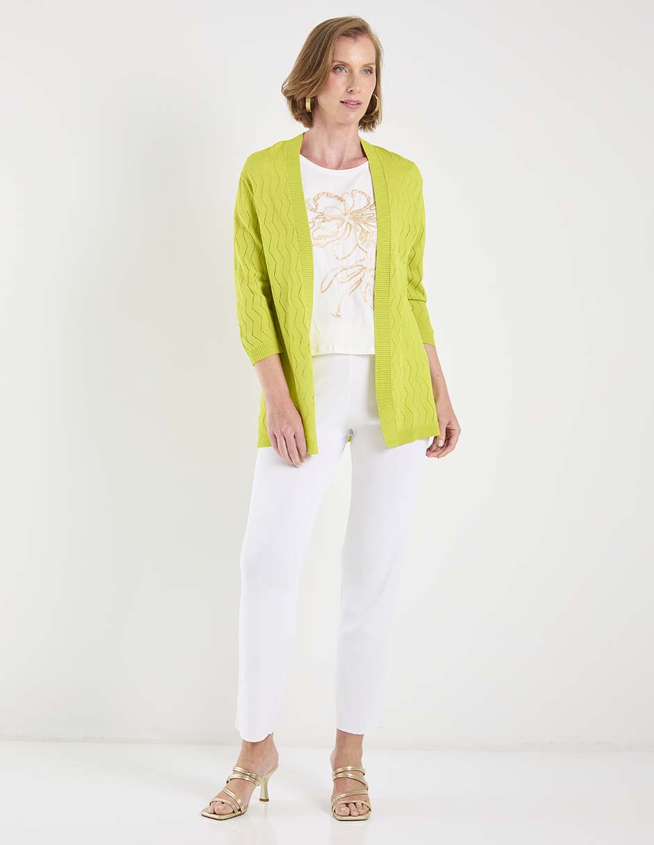 Suéter cárdigan Damaia Atelier