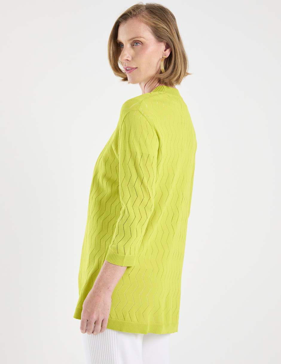 Suéter cárdigan Damaia Atelier