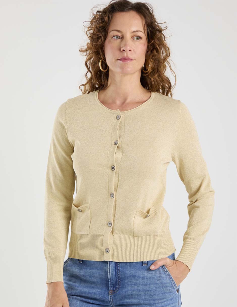 Suéter cuello con botón para mujer 1