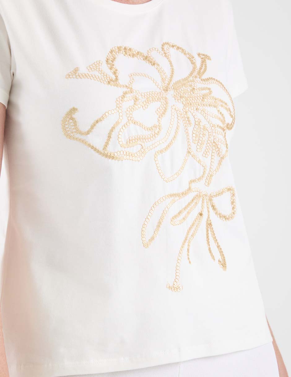 Blusa manga corta para mujer 2