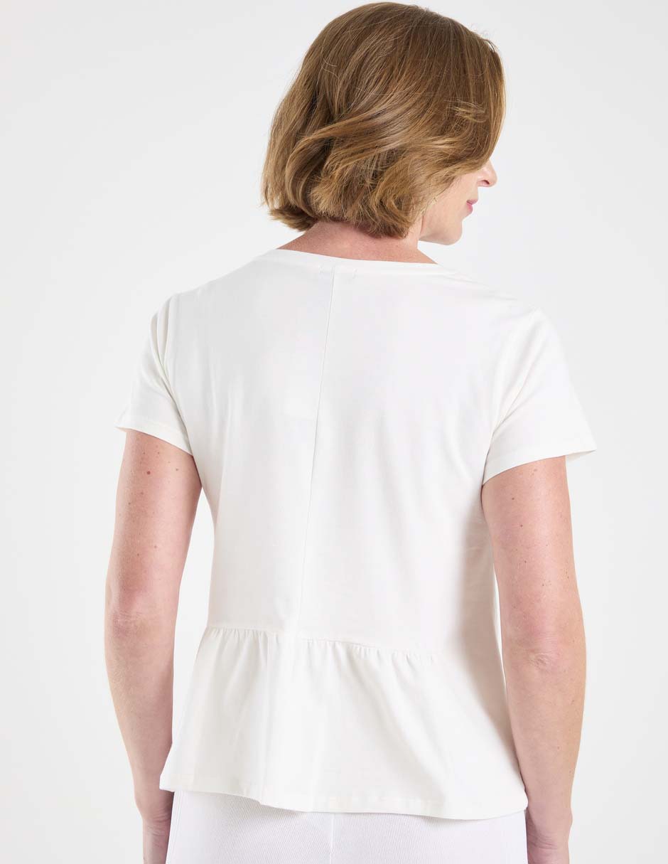 Blusa manga corta para mujer 6