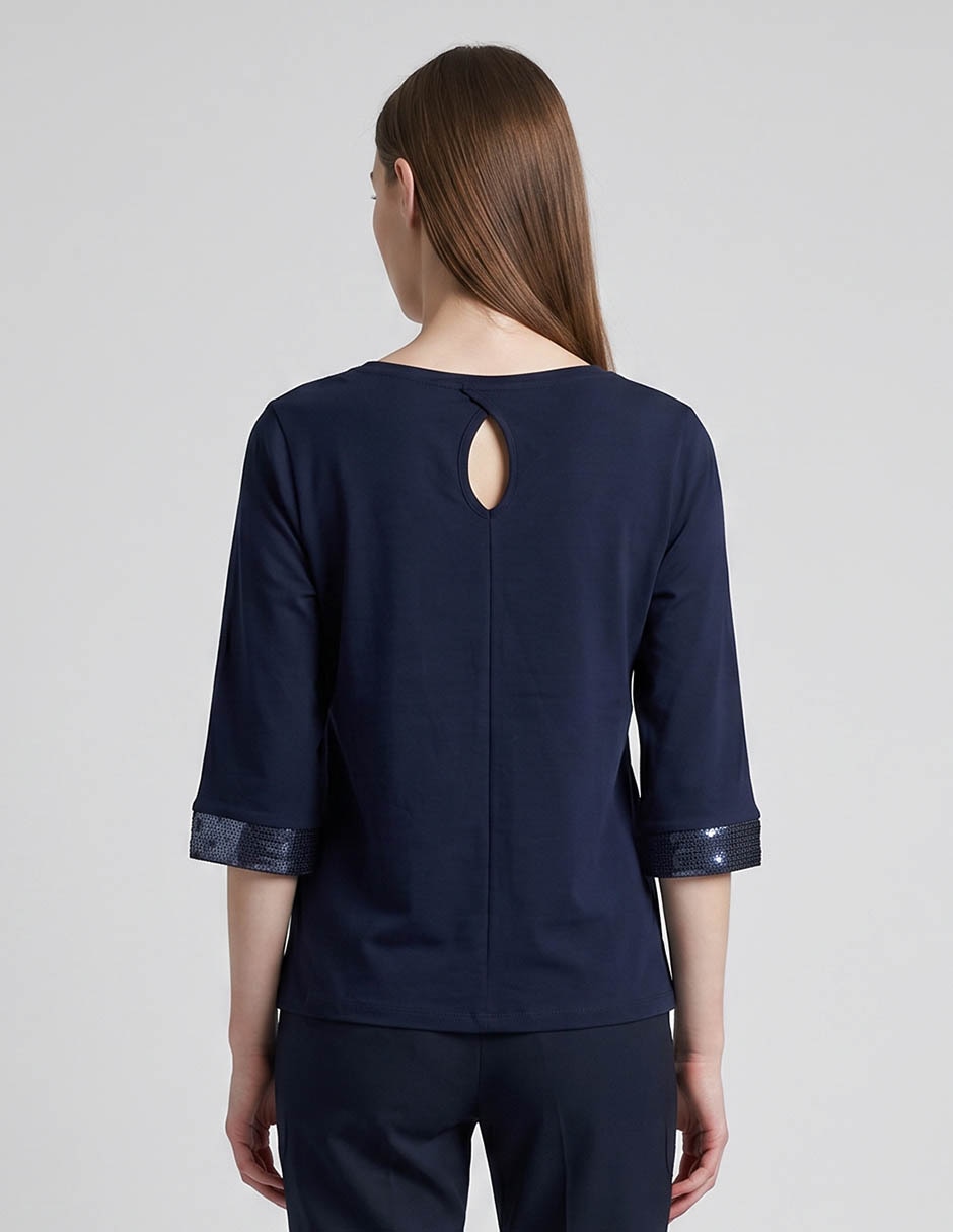 Blusa manga 3/4 para mujer 2