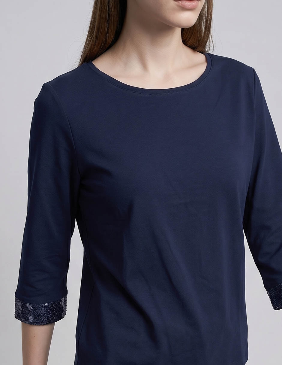 Blusa manga 3/4 para mujer 3
