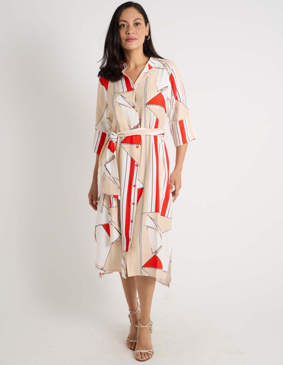 Vestido midi casual para mujer Vestido midi casual para mujer